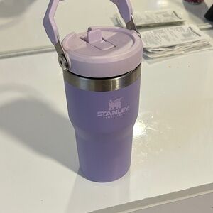 Stanley Lavender Travel Tumbler with Flip Lid and Carry Handle
